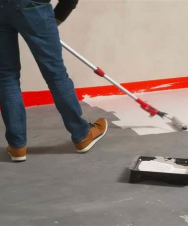 peinture pour sol garage