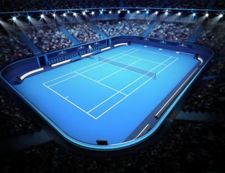 construction court de tennis en resine synthetique à Paris