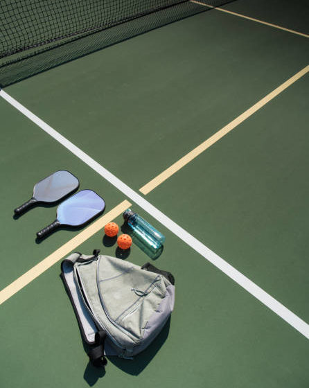 Installation terrain de pickleball