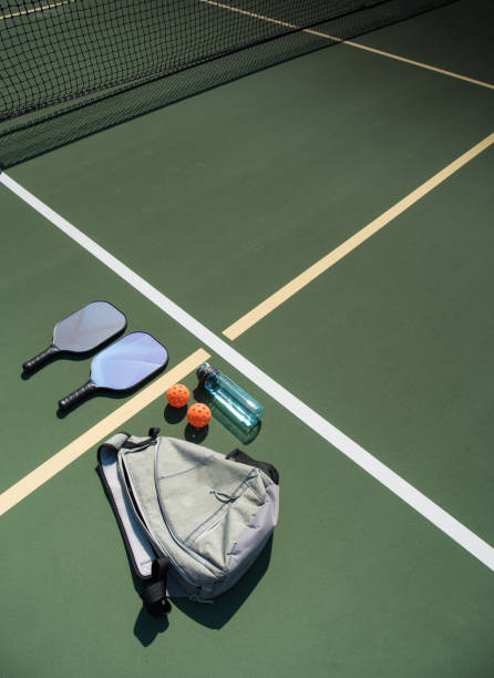 Installation terrain de pickleball