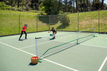 Installation terrain de pickleball