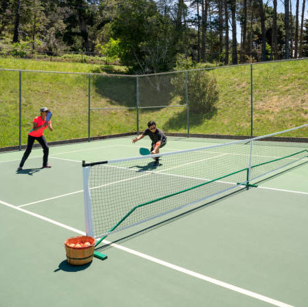 Installation terrain de pickleball