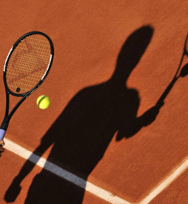construction court de tennis en terre battue à Chartres