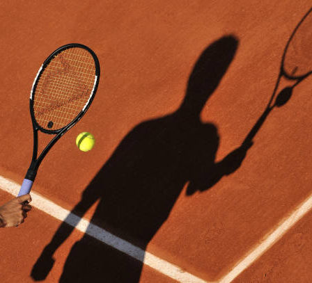 construction court de tennis en terre battue à Chartres