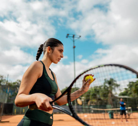 construction court de tennis en terre battue à Mougins