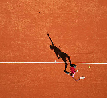 construction court de tennis en terre battue à Limoges